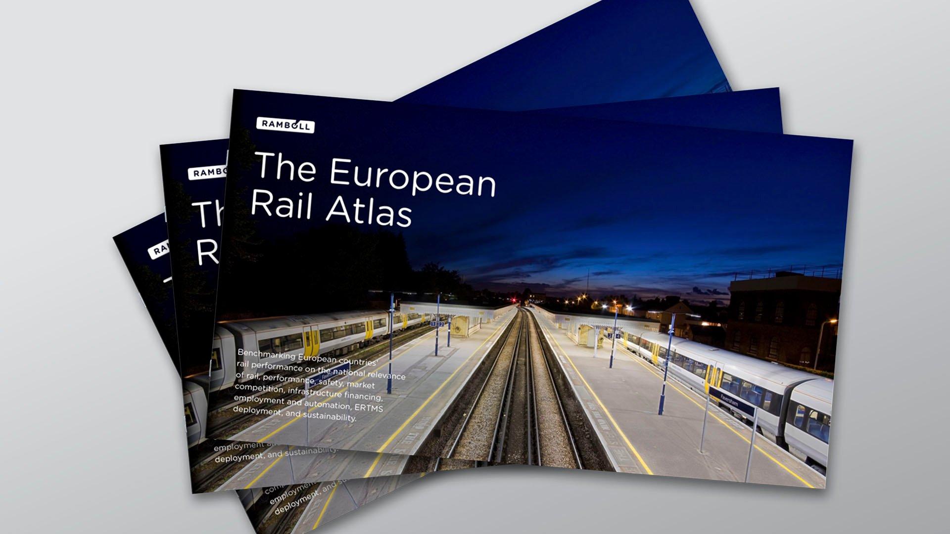 The European Rail Atlas reveals Europe’s rail progress and gaps