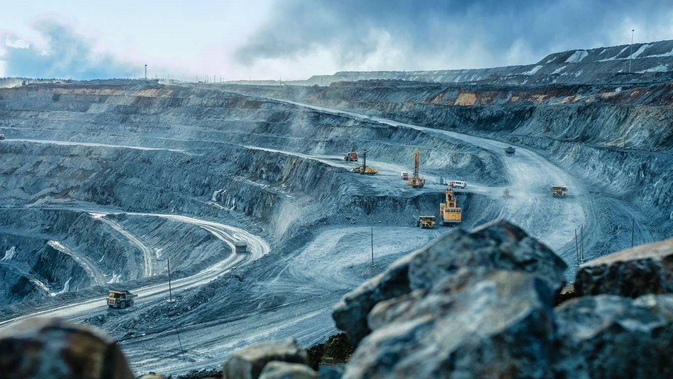 Mining scene